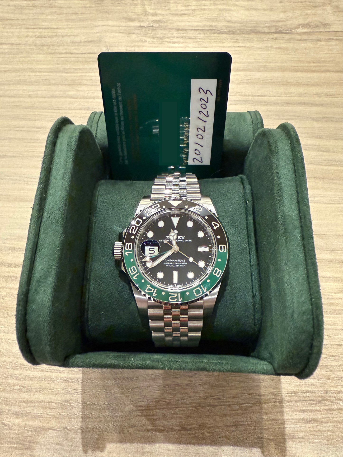 GMT-Master "Sprite lefty"