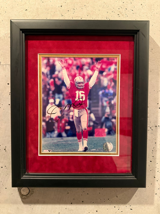 Signed Joe Montana